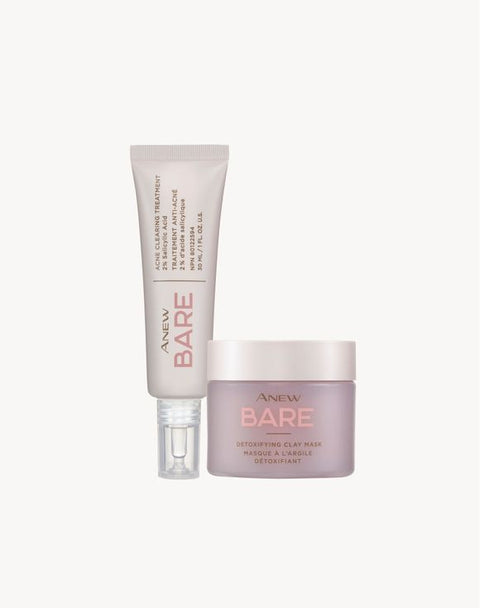 Bare Acne Clearing & Detoxifying Set