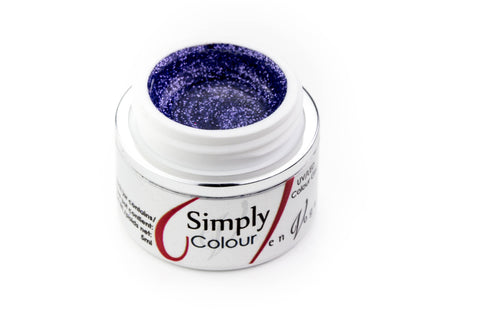 SIMPLY Glitter Gel - Peritwinkle