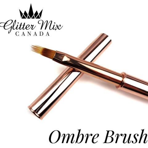 Glitter Mix Rose Gold Ombre Brush