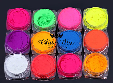 GlitterMix Nail Art Pigments