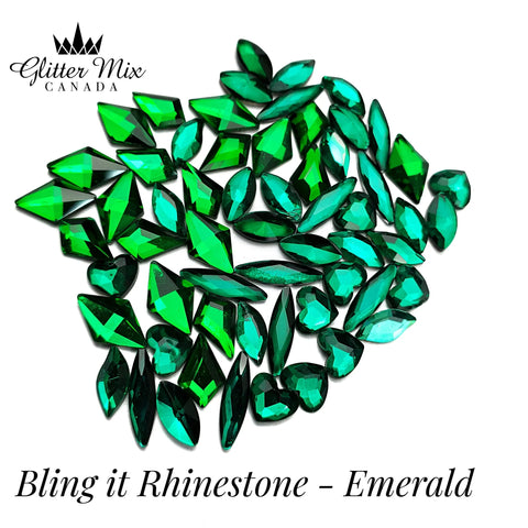 Glitter Mix Bling It On - Emerald (60p)