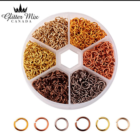 GlitterMix Assorted Nail Rings #1