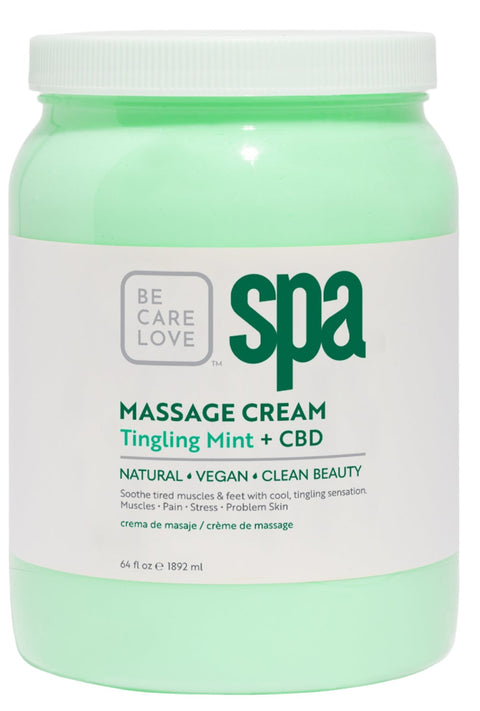 BCL SPA Tingling Mint & CBD Massage Cream