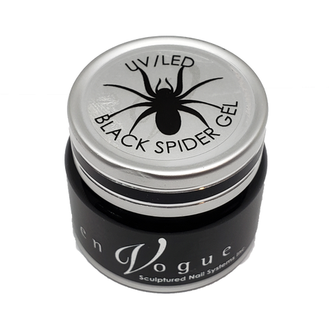 en Vogue UV/LED black Spider Gel pot for professional manicures and extensions