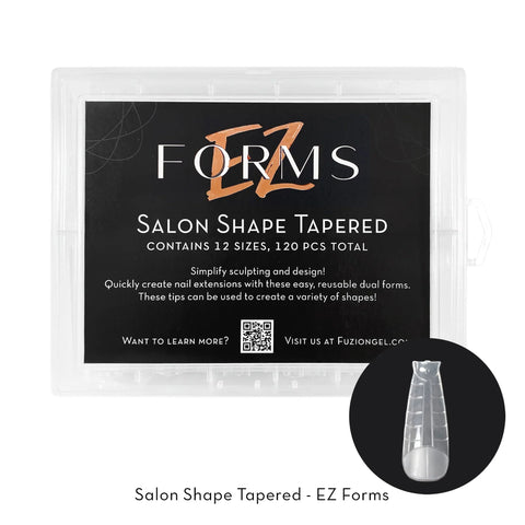 Fuzion Salon Shape EZ Gel Forms - DK BEAUTY