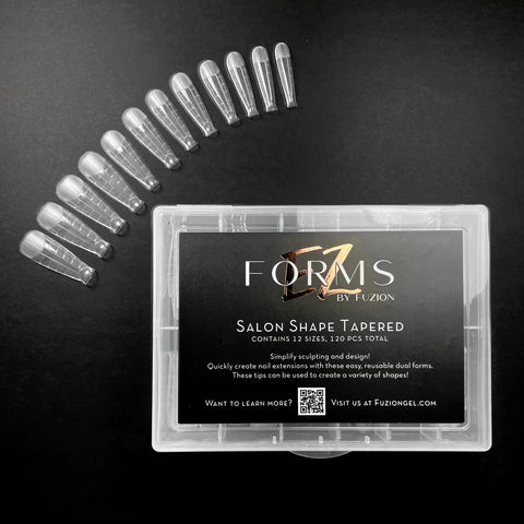 Fuzion Salon Shape EZ Gel Forms - DK BEAUTY