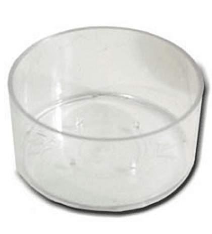 Tea Lights Cups Polycarbonate (100 pieces) - DK BEAUTY