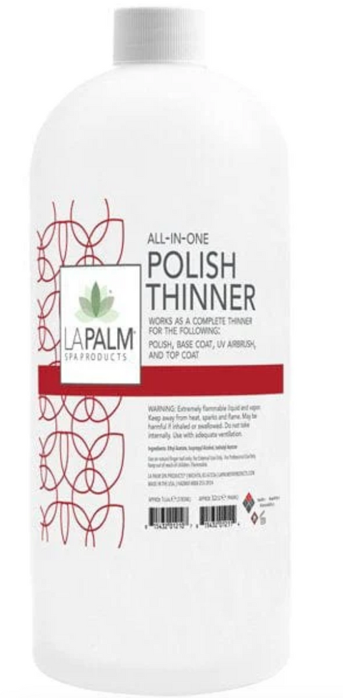 La Palm Polish Thinner 32oz