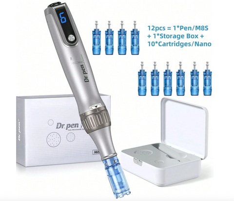 Dr. Pen M8S Micro-needling Device Kit (17 Piece)