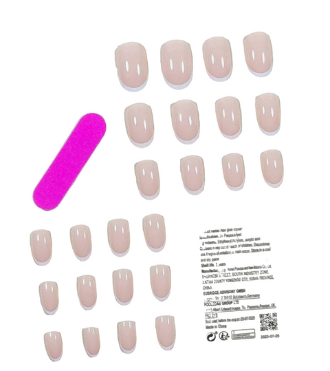 Beautiful Nail Short French Nail Kit