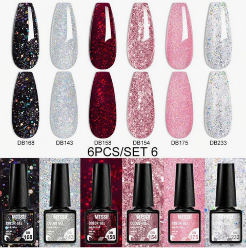 DIY Gel Polish Set (6 Piece)