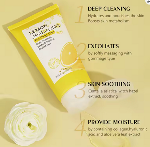 Lemon Sparkling Exfoliating Cleanser