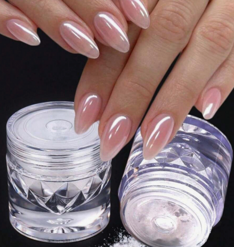 Glazed Donut Glazed Chrome Powder