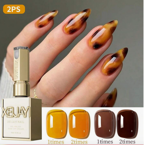 Tortie 2 Piece Gel Polish Set