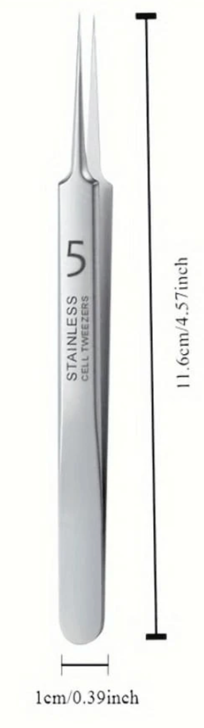 Extremely Pointed Tip Tweezers for Blackheads