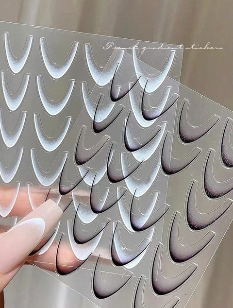 French Gradient Nail Decal