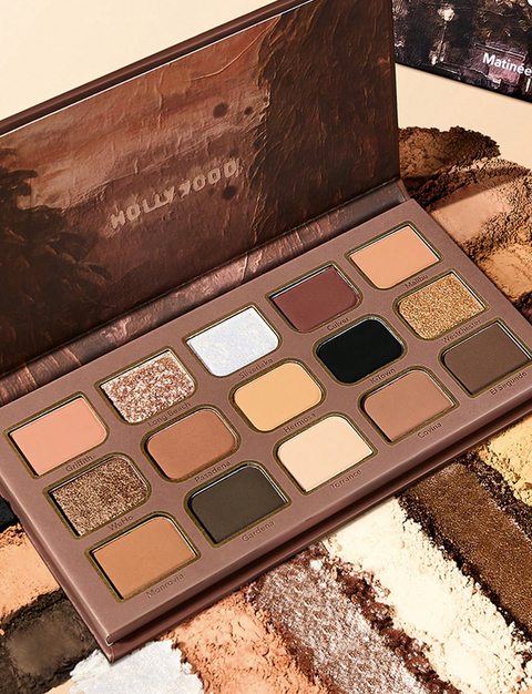 15 Pan Eyeshadow Palette Matte + Glitter