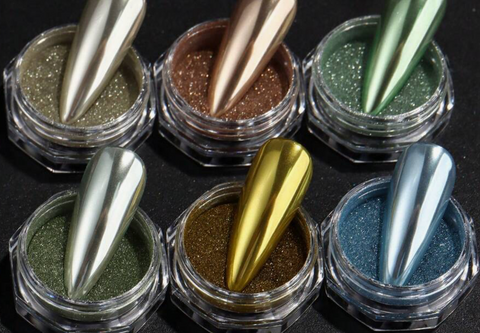 Chrome Powder Set - 6 Piece