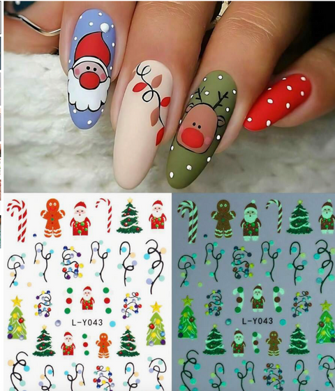 Luminous Glowing Christmas Decals