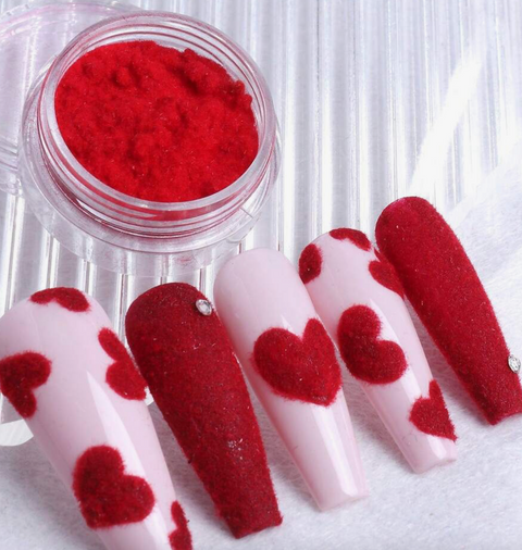 Velvet Flocking Powder 12 Piece Set