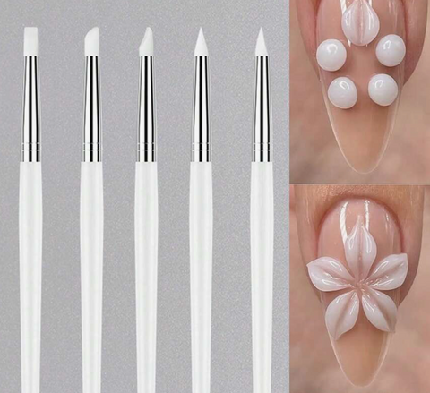 Silicone Brush Set (5 Piece)