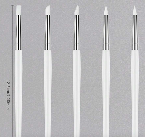 Silicone Brush Set (5 Piece)