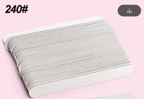 Nail File Zebra Replacement Grits (50)