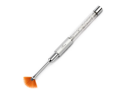 Ugly Duckling Premium Crystal Fan Brush