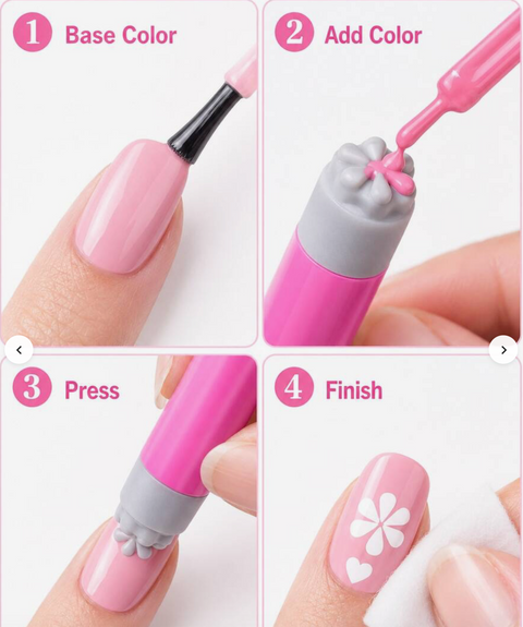 Nail Art Stamping Tool (30 Piece)