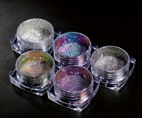 Cat Eye Magnetic Glitter Powder — 5 Piece Set