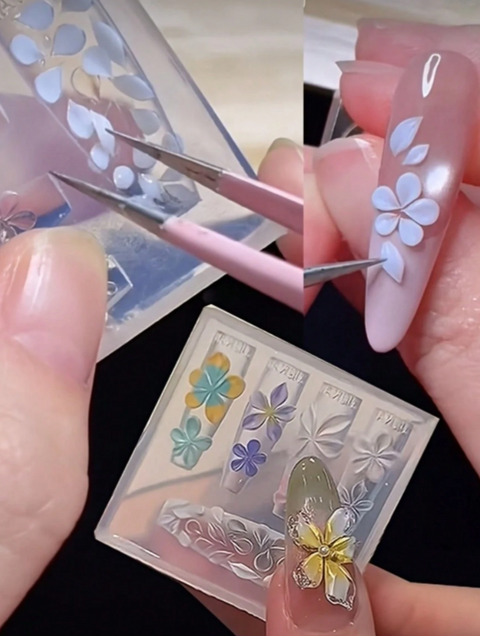 3D Gel Flower Mold