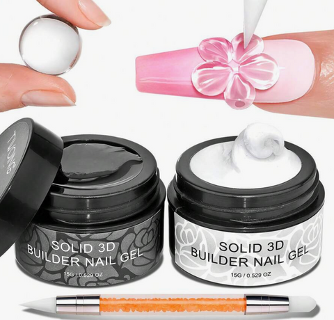 3D Solid Builder Gel Duo Pack
