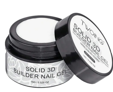 3 solid gel white