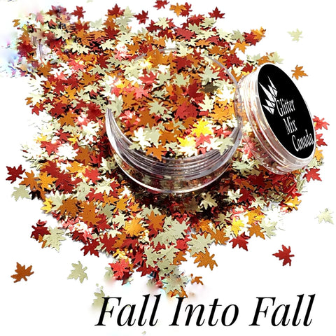 glitter mix fall into fall