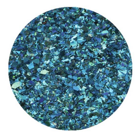 Cracked ice blue glitter 98068