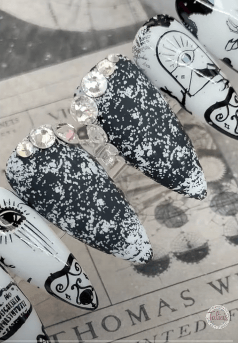 CJS Mystic Magic Stamping Plate - DK BEAUTY