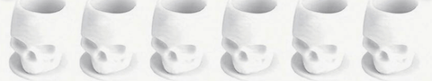 Disposable Ink Cups Skull (100) - DK BEAUTY