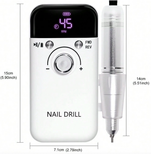 Precision 45,000 RPM Starter Nail E-File