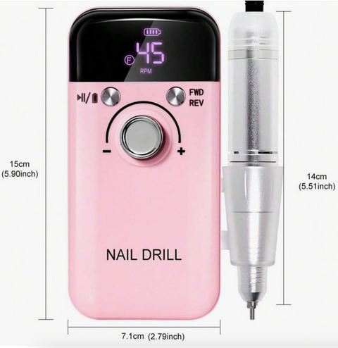Precision 45,000 RPM Starter Nail E-File