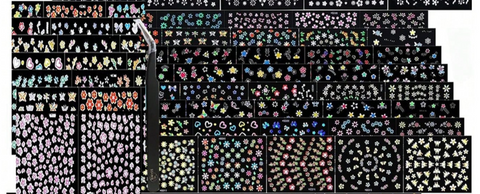 3D Decals (30 pieces)