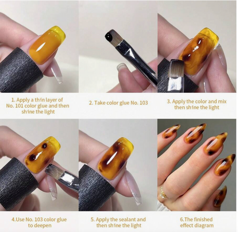 Tortie 2 Piece Gel Polish Set