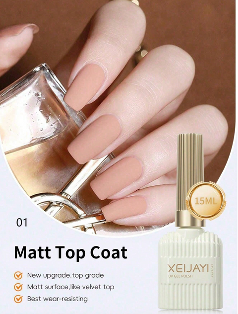 Super Matt Top Coat Gel