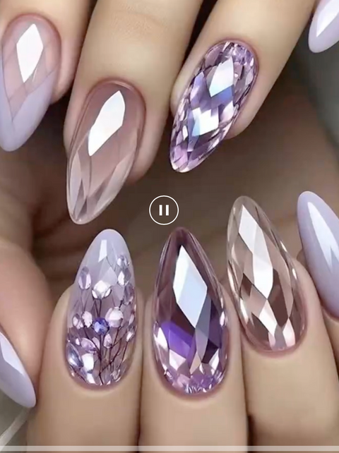 Diamond Crystal Soft Gel Tips (120)