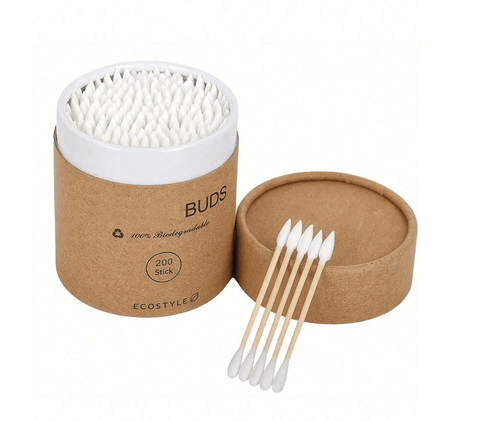 Natural Bamboo Cleaning Buds (200) - DK BEAUTY