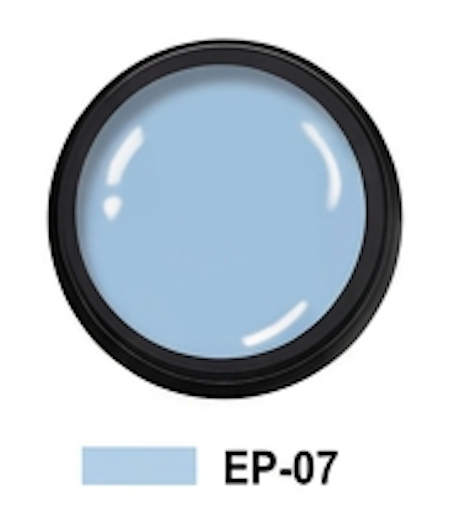 EP-07 Light Blue 3D Gel Paint colour