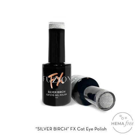 Fuzion Silver Birch Cat Eye FX Gel Polish