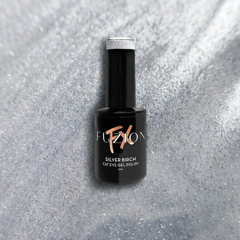 Fuzion Silver Birch Cat Eye FX Gel Polish