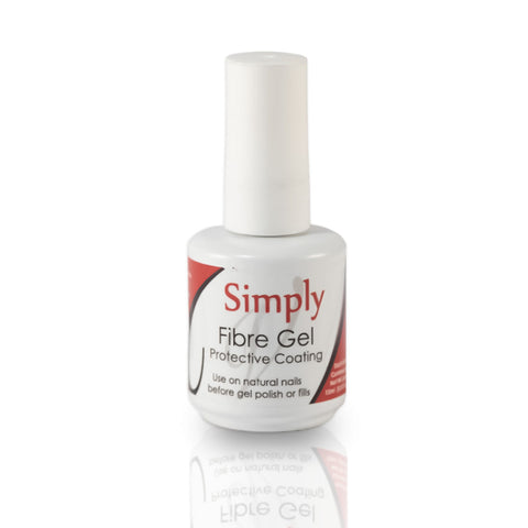 en Vogue Simply Fibre Gel self-leveling hard gelprotective coating for professional nails and manicures bottle