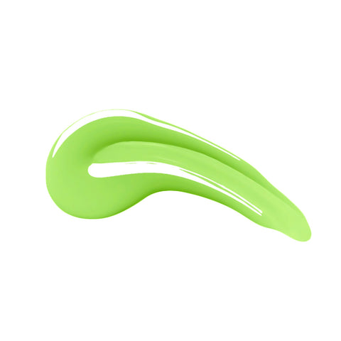 en Vogue Lac It! Trippin vibrant chartreuse-green crème UV/LED gel nail polish for professional nails and extensions swatch