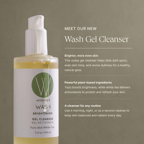 Wash Gel Cleanser - Brightening, Clarifying Face Wash